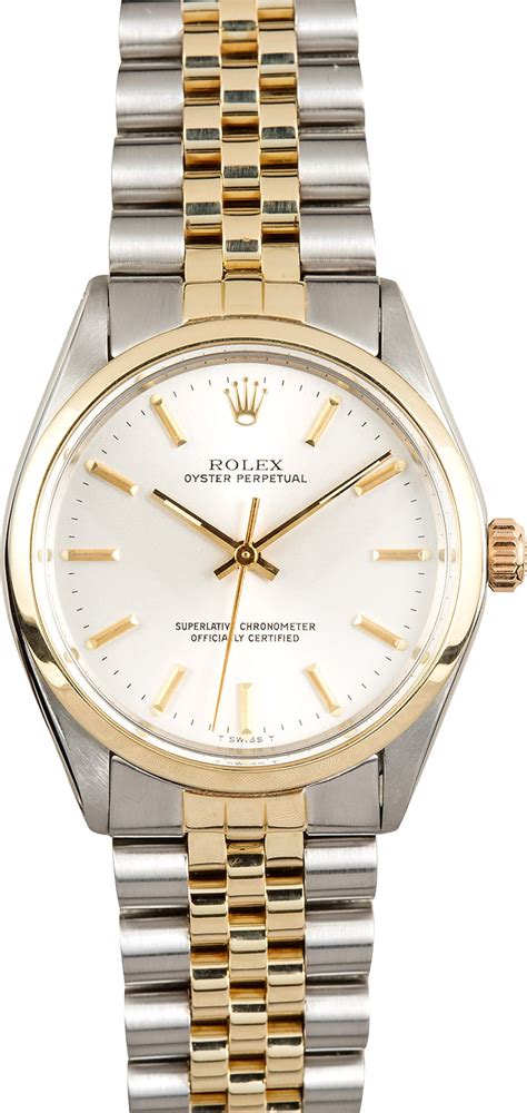 classic oyster rolex two tone|rolex oyster perpetual 23k 30m.